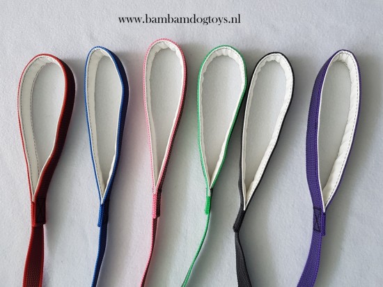 BamBam Antislip Deluxe hondenlijn/riem 1 meter en langer