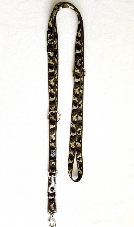 BamBam Camo-Politie/trainingslijn 2,5 m of 3 m