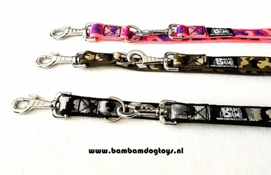 BamBam Camo-Politie/trainingslijn 2,5 m of 3 m